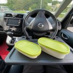 株式会社ジャストライト浪岡智がお送りする車内飲食のおはなしのイメージ画像